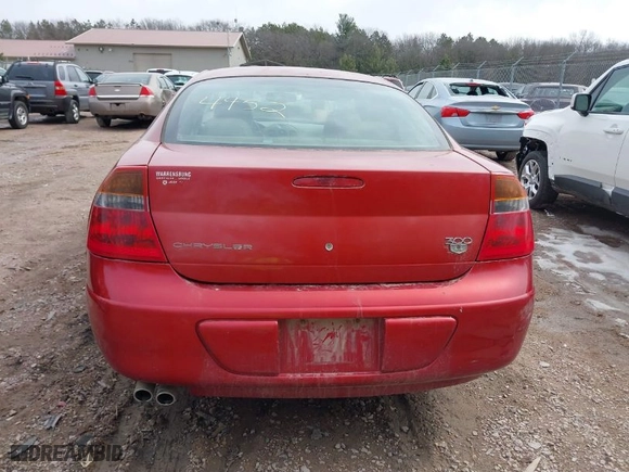2002 Chrysler 300M with VIN 2C3HE66G92H192971, listed as a IAAI auction lot 41854452 with NaN miles. Bid and sale history available at carsss.com. Image 16.
