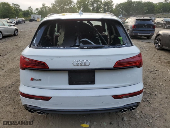 2021 Audi SQ5 Premium Plus with VIN WA1B4AFY5M2031944, listed as a Copart auction lot 67863494 with 27,937 mi miles and Non Repairable. Bid and sale history available at carsss.com. Image 6.