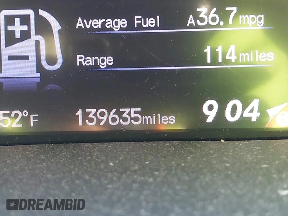 2012 Honda Civic Cpe EX with VIN 2HGFG3B80CH504785, listed as a IAAI auction lot 41651632 with 139,635 mi miles. Bid and sale history available at carsss.com. Image 15.