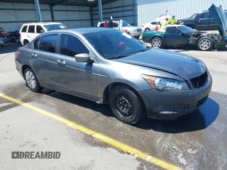 2008 Honda Accord LX z VIN 1HGCP26348A050476, wystawiony jako IAAI lot #42294848 z przebiegiem 254 988 mil mil oraz . Historia ofert i sprzedaży dostępna na DreamBid. Obrazek 1.