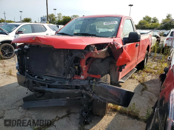 2018 Ford F-150 XL with VIN 1FTMF1EP9JKD31127, listed as a Copart auction lot 69008354 with 185,772 mi miles and Clean title. Bid and sale history available at DreamBid. Image 1.