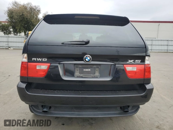 2006 BMW X5 3.0i with VIN 5UXFA13596LY26193, listed as a Copart auction lot 81939334 with 192,918 mi miles and Salvage Title. Bid and sale history available at carsss.com. Image 6.