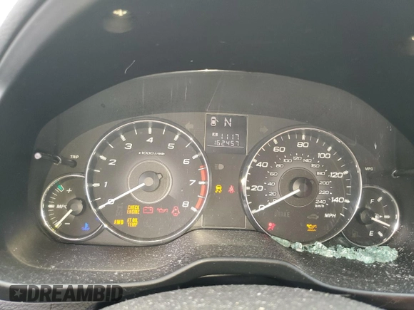 2011 Subaru Legacy Premium with VIN 4S3BMBC64B3248486, listed as a Copart auction lot 56133785 with 162,457 mi miles and Salvage title. Bid and sale history available at DreamBid. Image 9.