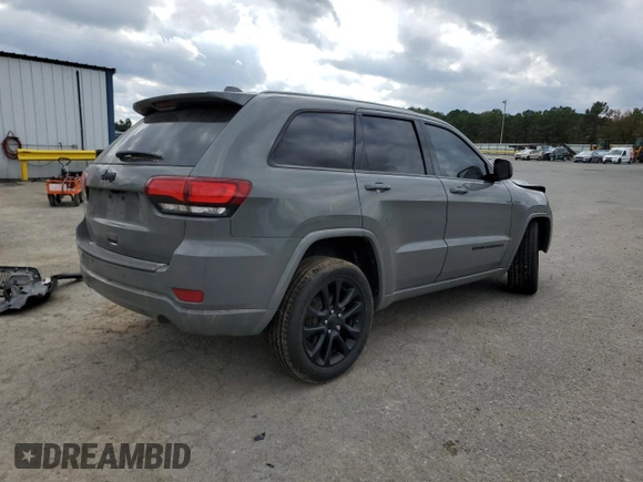 2020 Jeep Grand Cherokee Laredo E with VIN 1C4RJEAG0LC404979, listed as a Copart auction lot 81999474 with 57,328 mi miles and Salvage title. Bid and sale history available at DreamBid. Image 3.