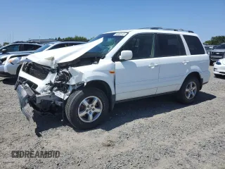 2008 Honda Pilot EX-L with VIN 5FNYF28758B010728, listed as a Copart auction lot 54992515 with 144,963 mi miles and Salvage Title. Bid and sale history available at carsss.com. Image 1.