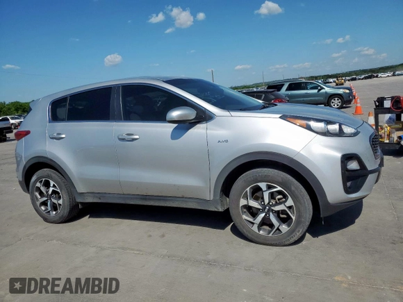 2020 Kia Sportage LX with VIN KNDPMCAC5L7800852, listed as a Copart auction lot 54243295 with 121,445 mi miles and Clean Title. Bid and sale history available at carsss.com. Image 4.