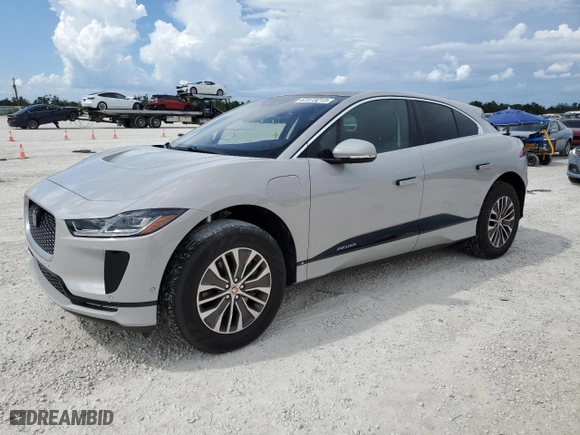 2020 Jaguar I-PACE S with VIN SADHB2S11L1F79827, listed as a Copart auction lot 67373213 with 8198 miles. Bid and sale history available at carsss.com. Image 1.