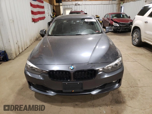 2015 BMW 3 Series 328i xDrive with VIN WBA3B5C58FF962674, listed as a Copart auction lot 58994595 with Not provided miles and Salvage title. Bid and sale history available at DreamBid. Image 5.