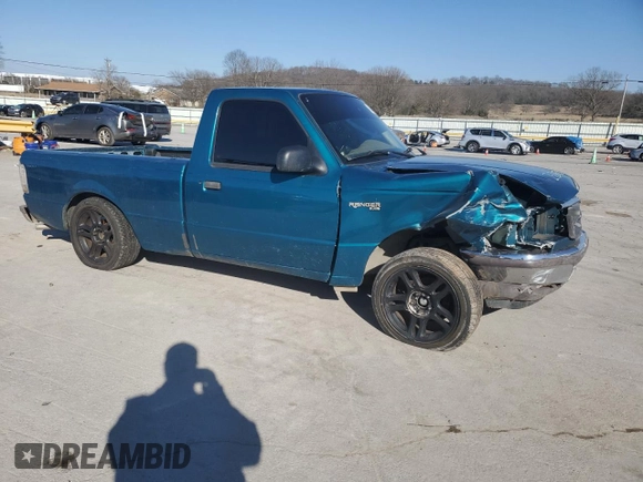 1996 Ford Ranger XL with VIN 1FTCR10AXTUA71169, listed as a Copart auction lot 48247805 with 115,336 mi miles and Clean title. Bid and sale history available at DreamBid. Image 4.