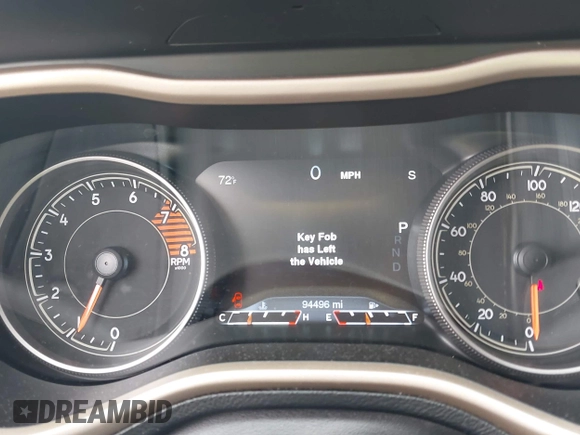 2018 Jeep Cherokee Limited z VIN 1C4PJMDX5JD547334, wystawiony jako IAAI lot #42209024 z przebiegiem 94 496 mil mil oraz . Historia ofert i sprzedaży dostępna na DreamBid. Obrazek 15.