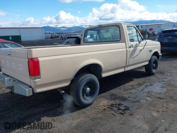 1991 Ford F-150 with VIN 2FTEF14Y2MCA15592, listed as a IAAI auction lot 41798807 with 64,500 mi miles. Bid and sale history available at carsss.com. Image 4.
