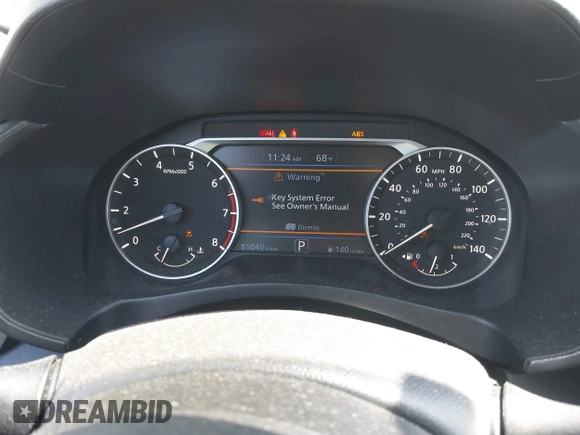 2019 Nissan Altima S with VIN 1N4BL4BV5KC233265, listed as a IAAI auction lot 41721250 with 81,040 mi miles and . Bid and sale history available at carsss.com. Image 7.
