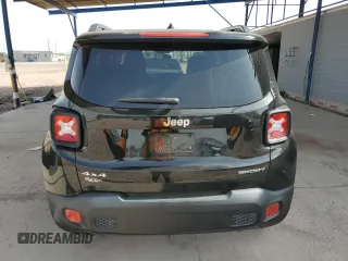 2017 Jeep Renegade Sport with VIN ZACCJBAB1HPG60110, listed as a Copart auction lot 63074295 with 61,476 mi miles and Salvage title. Bid and sale history available at DreamBid. Image 6.