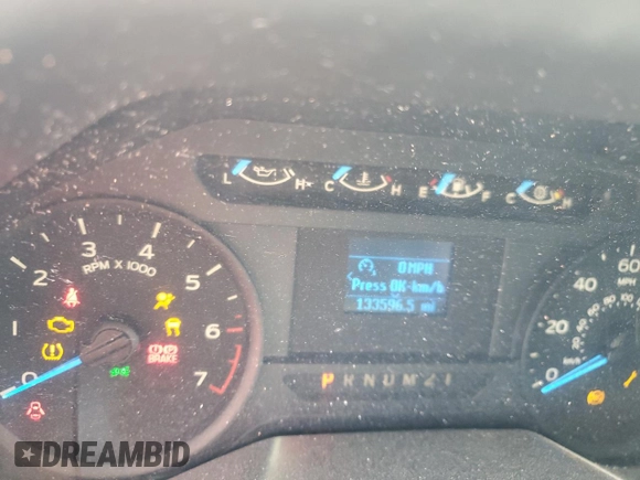 2015 Ford F-150 XL with VIN 1FTMF1EF3FKE53643, listed as a Copart auction lot 50200805 with 133,596 mi miles and Salvage title. Bid and sale history available at DreamBid. Image 9.