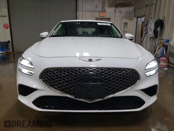 2024 Genesis G70 2.5T with VIN KMTG34SC8RU140325, listed as a Copart auction lot 88450235 with 23,235 mi miles and Clean Title. Bid and sale history available at carsss.com. Image 5.