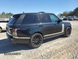 2018 Land Rover Range Rover HSE with VIN SALGS2RK1JA383444, listed as a Copart auction lot 48843825 with 186,706 mi miles and Clean title. Bid and sale history available at DreamBid. Image 3.