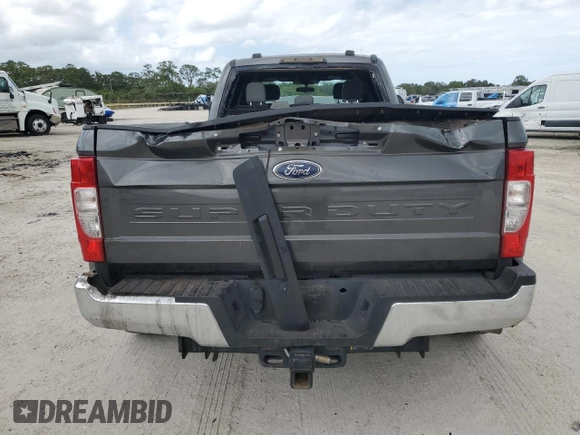 2020 Ford F-350 XL with VIN 1FT8W3DT0LEC67623, listed as a Copart auction lot 54717045 with 101,907 mi miles and Salvage title. Bid and sale history available at DreamBid. Image 6.