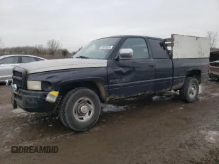 1997 Dodge Ram 2500 with VIN 3B7KC23Z5VG725277, listed as a Copart auction lot 44915535 with 149,293 mi miles and Salvage Title. Bid and sale history available at carsss.com. Image 1.
