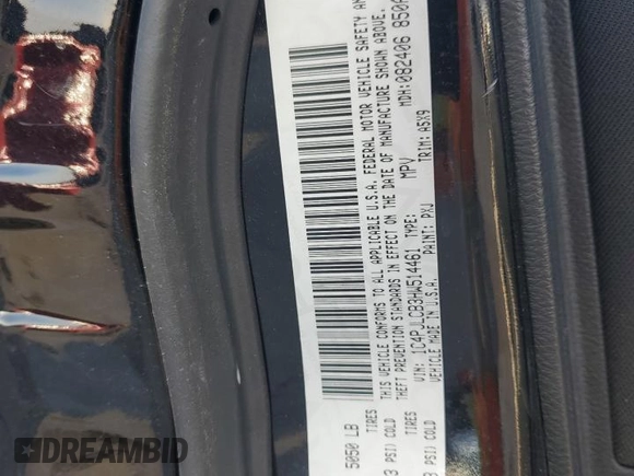 2017 Jeep Cherokee Latitude with VIN 1C4PJLCB3HW514461, listed as a Copart auction lot 55848785 with 50,768 mi miles and Salvage title. Bid and sale history available at DreamBid. Image 13.