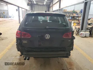 2016 Volkswagen Golf SportWagen TSI S with VIN 3VWC17AUXGM505701, listed as a Copart auction lot 43353905 with 64,894 mi miles and Salvage Title. Bid and sale history available at carsss.com. Image 6.