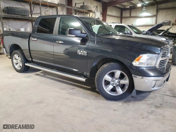 2018 Ram 1500 Big Horn with VIN 3C6RR7LG9JG203147, listed as a Copart auction lot 81813104 with 107,541 mi miles and Salvage Title. Bid and sale history available at carsss.com. Image 4.