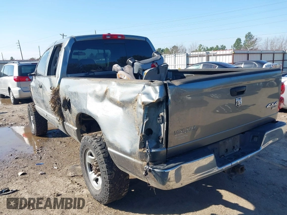 2007 Dodge Ram 2500 SLT with VIN 1D7KS28C87J525315, listed as a IAAI auction lot 41578896 with 253,306 mi miles. Bid and sale history available at carsss.com. Image 3.