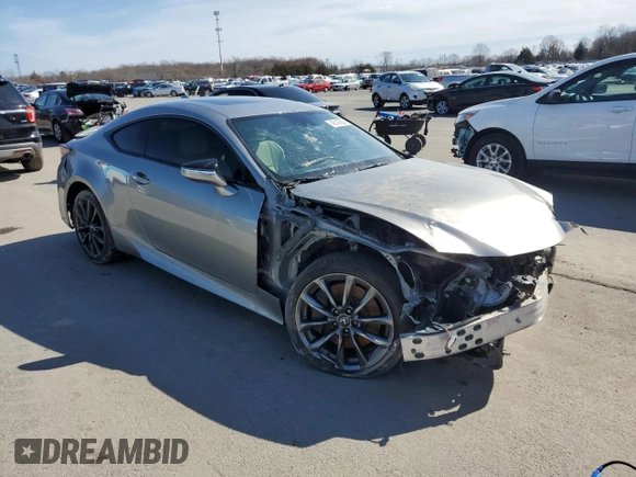 2021 Lexus RC 300 F Sport with VIN JTHGA5BC1M5011158, listed as a Copart auction lot 45142884 with 5,877 mi miles and . Bid and sale history available at DreamBid. Image 4.