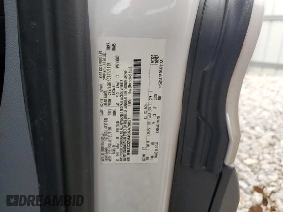 2016 Ford Transit XL z VIN 1FBZX2ZM4GKA79857, wystawiony jako Copart lot #64391035 z przebiegiem 209 241 mil mil oraz Czysty tytuł • Clean title. Historia ofert i sprzedaży dostępna na DreamBid. Obrazek 13.