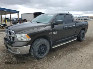 2014 Ram 1500 Big Horn z VIN 1C6RR7GT9ES241029, wystawiony jako Copart lot #50092535 z przebiegiem 153 589 mil mil oraz Czysty tytuł • Clean title. Historia ofert i sprzedaży dostępna na DreamBid. Obrazek 1.