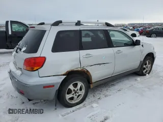 2003 Mitsubishi Outlander LS with VIN JA4LZ31G53U606093, listed as a Copart auction lot 41707365 with 0 mi miles and Salvage Title. Bid and sale history available at carsss.com. Image 3.