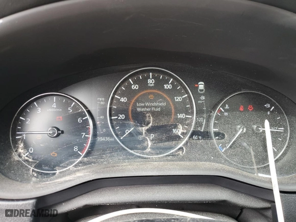 2022 Mazda CX-30 2.5 S Carbon Edition with VIN 3MVDMBCL9NM404733, listed as a Copart auction lot 48546265 with 39,436 mi miles and Salvage Title. Bid and sale history available at carsss.com. Image 9.