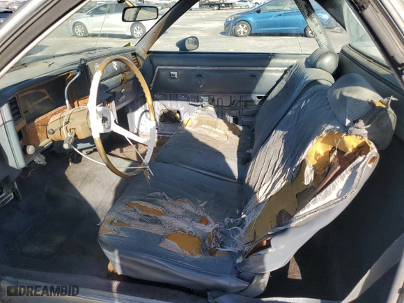 1984 Chevrolet El Camino with VIN 1GCCW80H6ER181690, listed as a Copart auction lot 84205954 with 75,912 mi miles and Salvage Title. Bid and sale history available at carsss.com. Image 7.