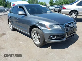 2016 Audi Q5 Premium Plus with VIN WA1L2AFP9GA009523, listed as a IAAI auction lot 42536651 with 136,812 mi miles and . Bid and sale history available at DreamBid. Image 1.
