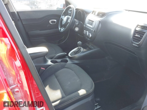2015 Kia Soul + with VIN KNDJP3A57F7765296, listed as a IAAI auction lot 41108547 with 72,771 mi miles. Bid and sale history available at carsss.com. Image 5.