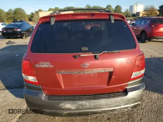 2005 Kia Sorento LX with VIN KNDJD733755363798, listed as a Copart auction lot 80643854 with 178,843 mi miles and Salvage Title. Bid and sale history available at carsss.com. Image 6.