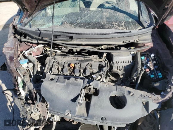 2013 Honda Civic LX with VIN 19XFB2F54DE037147, listed as a Copart auction lot 46339035 with Not Provided miles and Salvage Title. Bid and sale history available at DreamBid. Image 13.