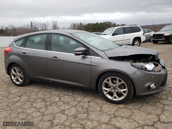 2012 Ford Focus Titanium with VIN 1FAHP3N24CL298734, listed as a Copart auction lot 47846295 with 99,988 mi miles and Clean Title. Bid and sale history available at carsss.com. Image 4.