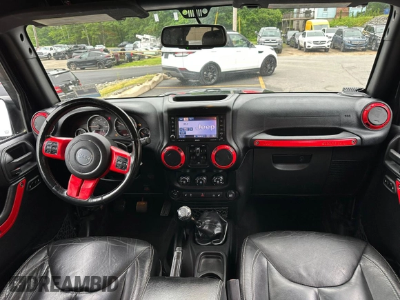 2015 Jeep Wrangler Unlimited Rubicon z VIN 1C4BJWFG2FL541572, wystawiony jako Copart lot #61723875 z przebiegiem 163 169 mil mil oraz Czysty tytuł • Clean title. Historia ofert i sprzedaży dostępna na DreamBid. Obrazek 6.