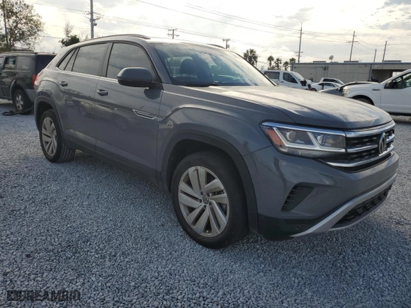 2021 Volkswagen Atlas Cross Sport 3.6L V6 SE w/Technology with VIN 1V2JE2CAXMC217421, listed as a Copart auction lot 85498324 with 64,748 mi miles and Non Repairable. Bid and sale history available at carsss.com. Image 4.