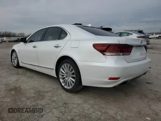 2016 Lexus LS 460 z VIN JTHCL5EF2G5026979, wystawiony jako Copart lot #50082125 z przebiegiem 99 336 mil mil oraz Szkoda całkowita • Salvage title. Historia ofert i sprzedaży dostępna na DreamBid. Obrazek 2.
