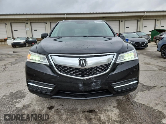 2015 Acura MDX Advance with VIN 5FRYD4H87FB026712, listed as a Copart auction lot 61238365 with 231,620 mi miles and Salvage title. Bid and sale history available at DreamBid. Image 5.