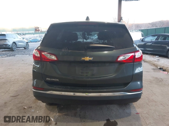 2020 Chevrolet Equinox LT with VIN 3GNAXKEV1LS526500, listed as a IAAI auction lot 41245731 with 161,559 mi miles. Bid and sale history available at carsss.com. Image 17.