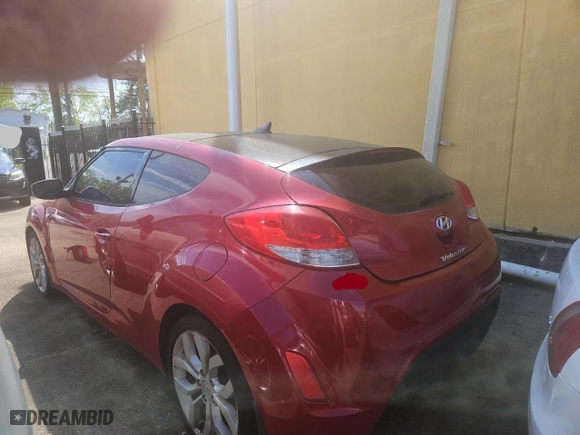 2015 Hyundai Veloster RE:FLEX with VIN KMHTC6AD0FU238274, listed as a Copart auction lot 53966865 with 143,112 mi miles and Clean Title. Bid and sale history available at carsss.com. Image 3.