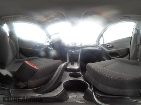 2019 Chevrolet Trax LS with VIN 3GNCJNSB9KL184972, listed as a IAAI auction lot 41724874 with 112,114 mi miles. Bid and sale history available at carsss.com. Image 18.