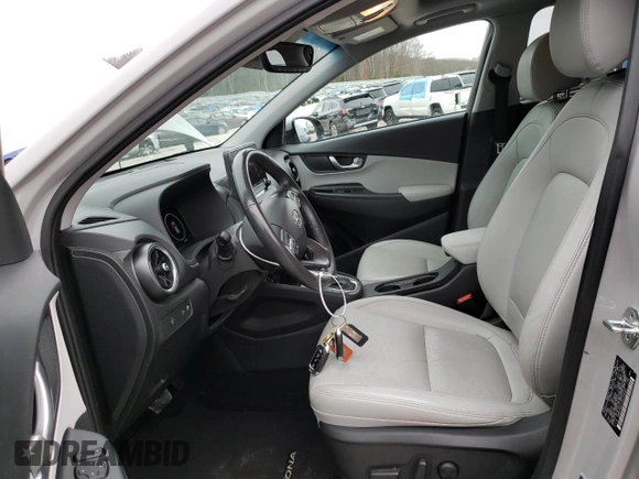 2022 Hyundai Kona Limited with VIN KM8K53A31NU795320, listed as a Copart auction lot 85536354 with 67,773 mi miles and Salvage Title. Bid and sale history available at carsss.com. Image 7.