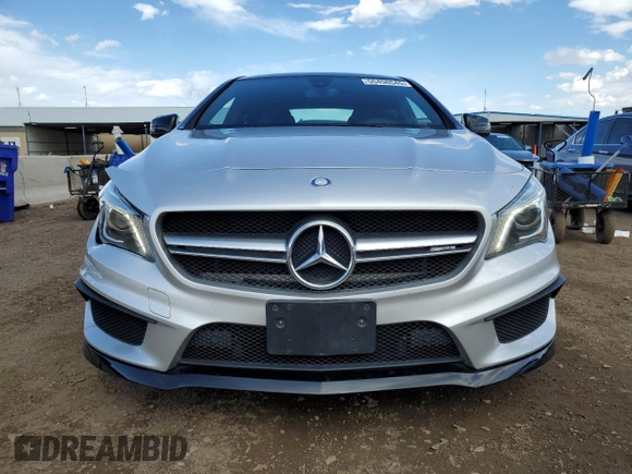 2015 Mercedes-Benz CLA 45 AMG with VIN WDDSJ5CB2FN216868, listed as a Copart auction lot 55498545 with 67,351 mi miles and Salvage title. Bid and sale history available at DreamBid. Image 5.
