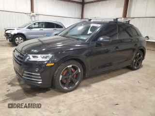 2019 Audi SQ5 Premium Plus with VIN WA1B4AFY8K2106052, listed as a Copart auction lot 53427394 with Not Provided miles and Salvage Title. Bid and sale history available at DreamBid. Image 1.