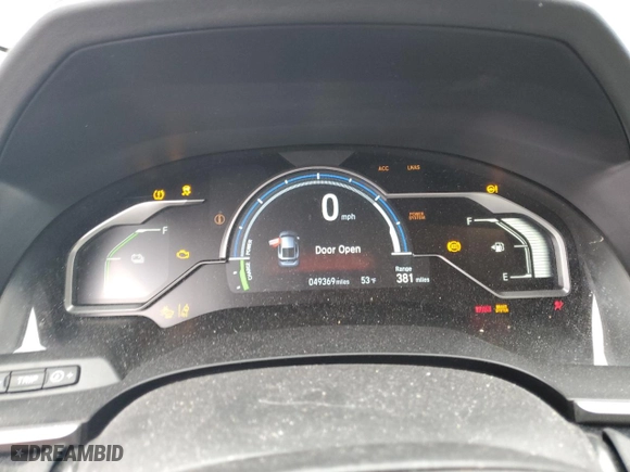 2018 Honda Clarity Plug-In Hybrid Touring with VIN JHMZC5F30JC011866, listed as a Copart auction lot 71434203 with 49,369 mi miles. Bid and sale history available at carsss.com. Image 9.