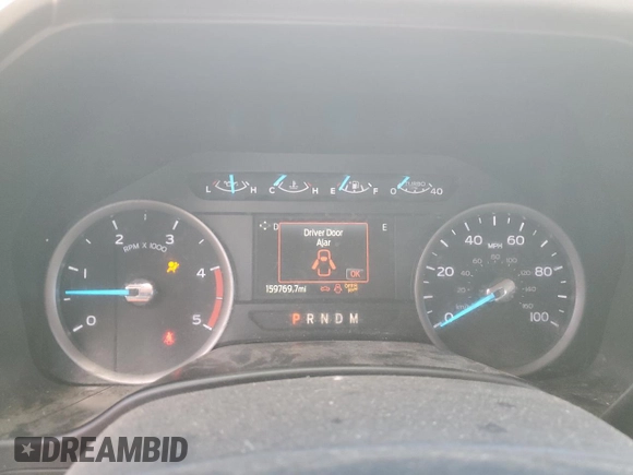 2020 Ford F-350 XL with VIN 1FT8X3BT0LEC74345, listed as a Copart auction lot 63004425 with 159,769 mi miles and Salvage title. Bid and sale history available at DreamBid. Image 9.