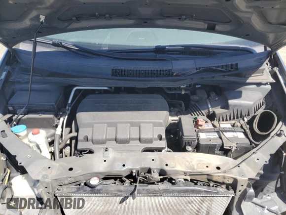 2012 Honda Odyssey LX with VIN 5FNRL5H28CB019953, listed as a Copart auction lot 54586855 with 151,460 mi miles and Salvage Title. Bid and sale history available at carsss.com. Image 12.